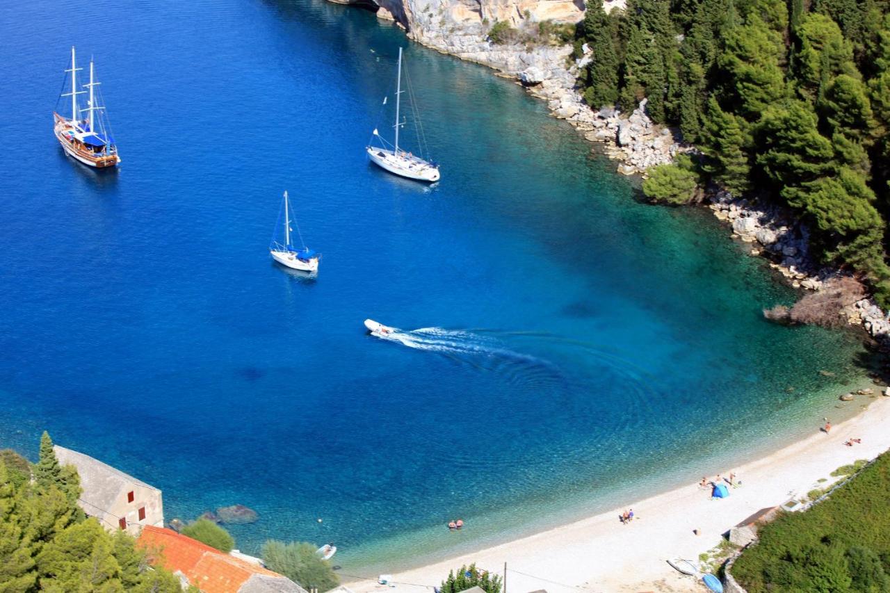 Apartments By The Sea Cove Zarace - Gdinj, Hvar - 2047 Kültér fotó